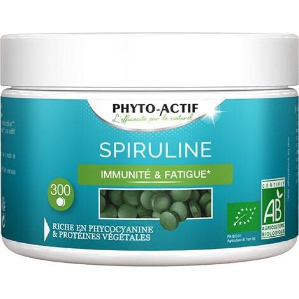 Phyto-actif Spiruline - 300 comprimés