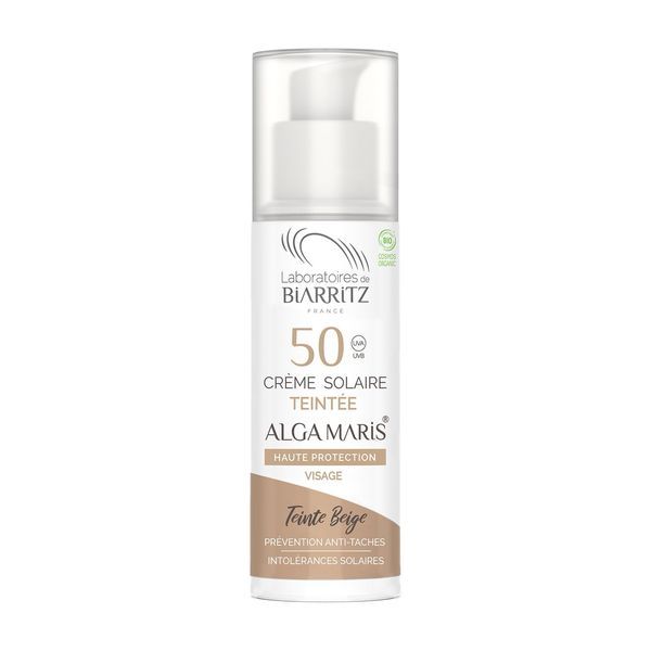 Cr Sol Visage Spf50 Beige 50Ml