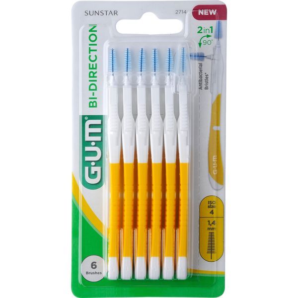 Gum Interdentaire Bi-Direction 2714 Brosset 1,4 Mm 6