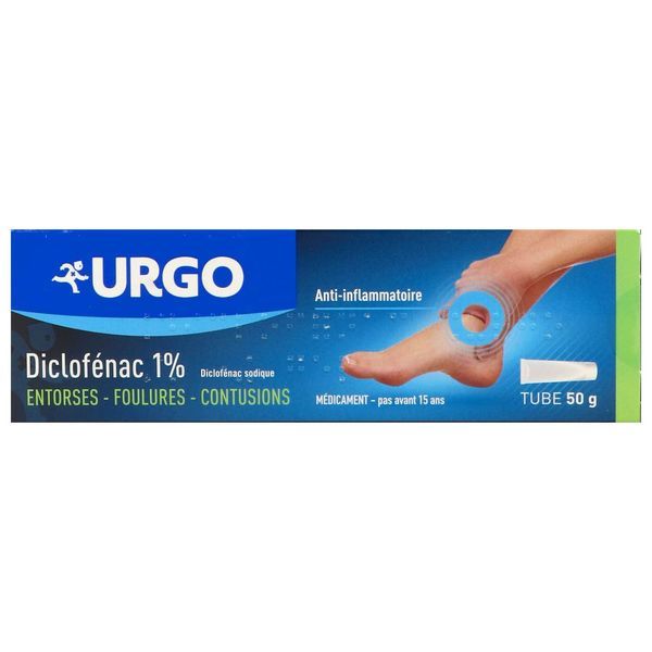 DICLOFENAC URGO 1 % gel 1 tube(s) aluminium de 50 g