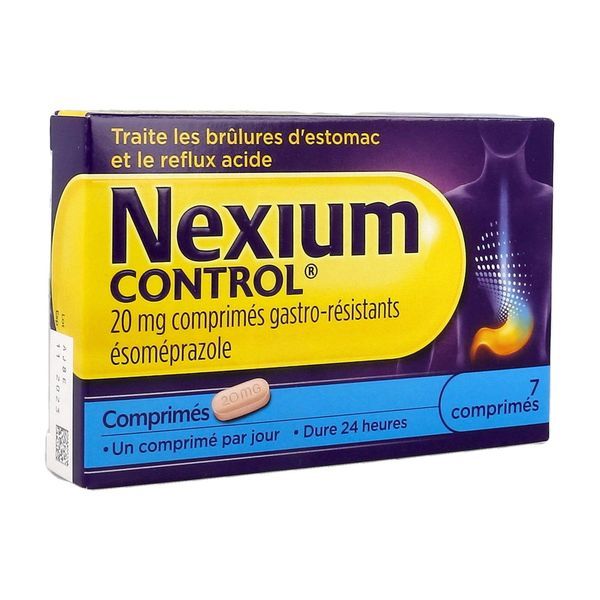 Nexium Control 20 Mg Comprime Gastro-Resistant B/7