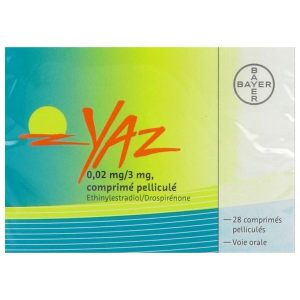 YAZ 3 X 28 COMPRIMES