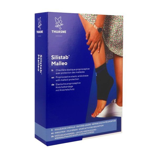 SILISTAB MALLEO Chevillère de protection pour malléole et cou-de-pied, taille 3, unité