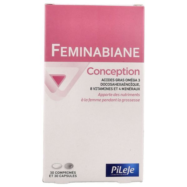 Pilège Feminabiane Conception 30 comprimés et 30 capsules