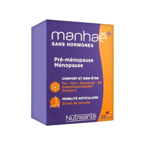 Nutrisanté Manhaé+ Sans Hormones 56 Capsules
