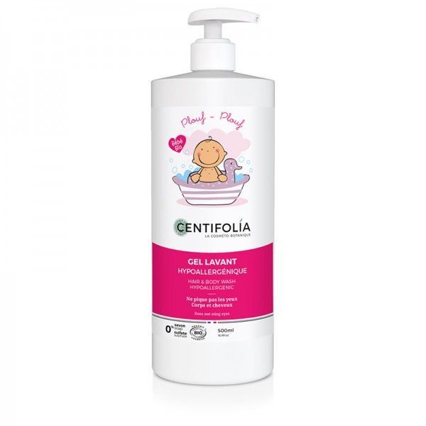 Centifolia - Gel lavant bébé BIO - pompe 500 ml