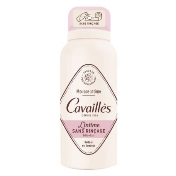 ROGE CAVAILLES L'INTIME SANS RINCAGE MOUSSE INTIME Mousse intime sans rinçage extra-doux, fl 100 ml