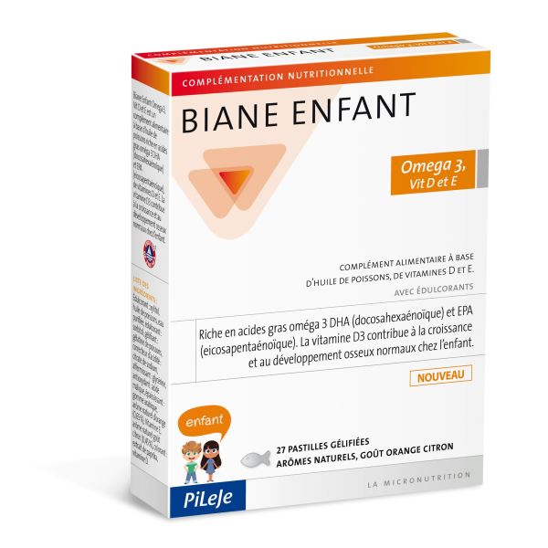 Pileje Biane Enfant Omega3-Vitd/E*27