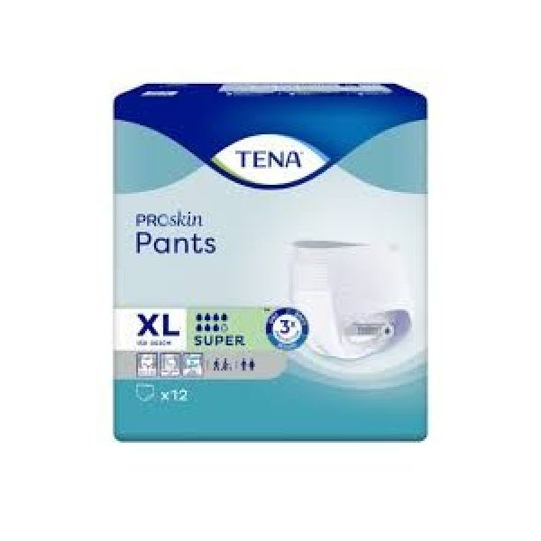 TENA PANTS PROSKIN super extra large sachet 12 (ref 793713)