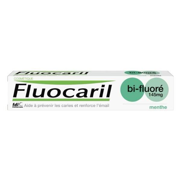 FLUOCARIL BI FLUORE 145 MG DENTIFRICE MENTHE Pâte dentifrice bi-fluorée, arôme menthe, tube 75 ml