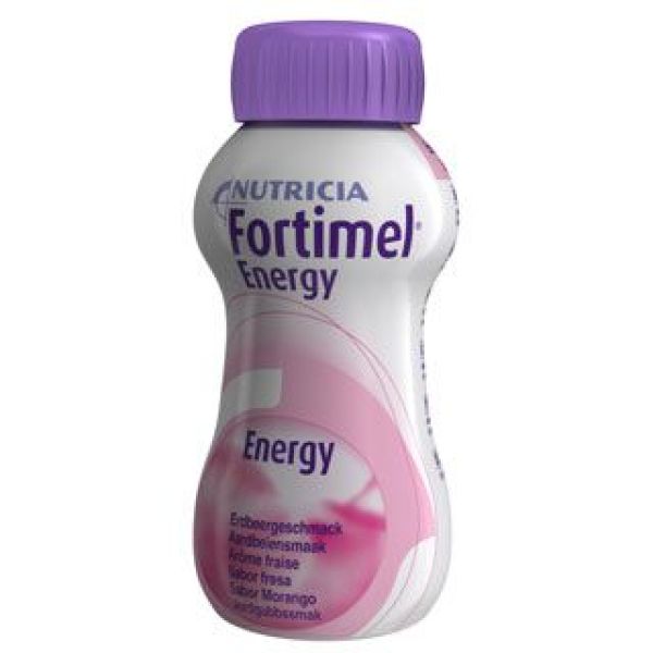 FORTIMEL ENERGY (BOUTEILLE 200 ML) FRAISE X 4 UNITES