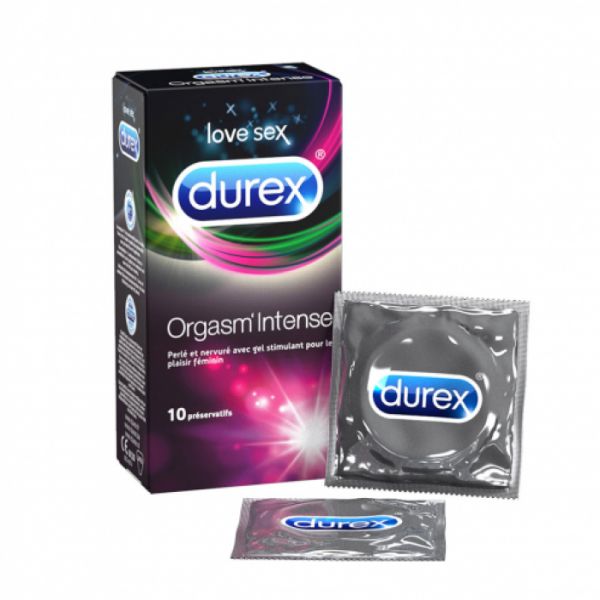 Preservatifs Orgasm'Intense X10 Durex