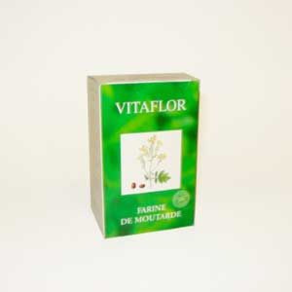 FARINE DE MOUTARDE VITAFLOR Farine de moutarde déshuilée, bt 150 g