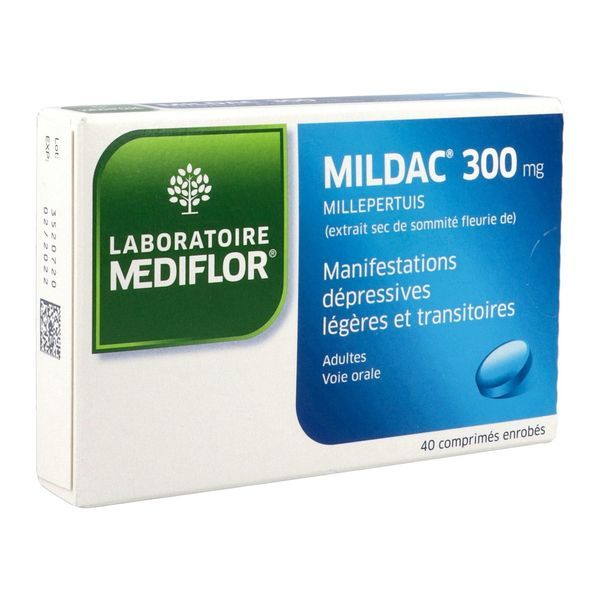 MILDAC Comprimé enrobé 300 mg, boîte 40