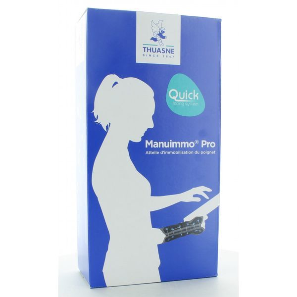Thuasne Manuimmo Pro - Poignet Serrage Rapide Orthese Gris T1 1