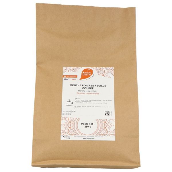 Iphym Menthe Poivree Feuille Coupee Bt 250 G 1