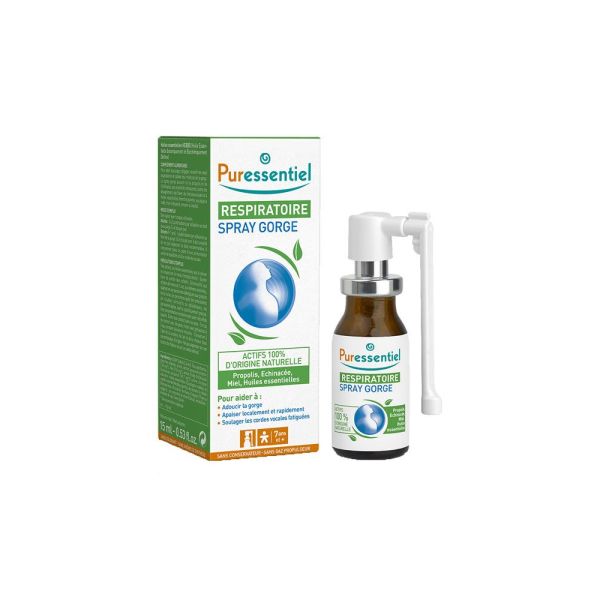 Puressentiel Spray Gorge Adoucissant Flacon 15 Ml 1