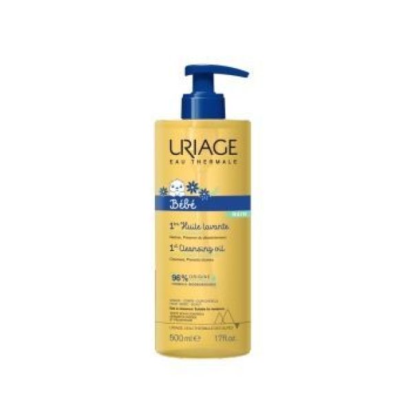 Uriage 1Er Huile Lavante- Nouvelle Formule Sans Silicone Nouveaux Ingredients Creme Flacon 500 Ml 1