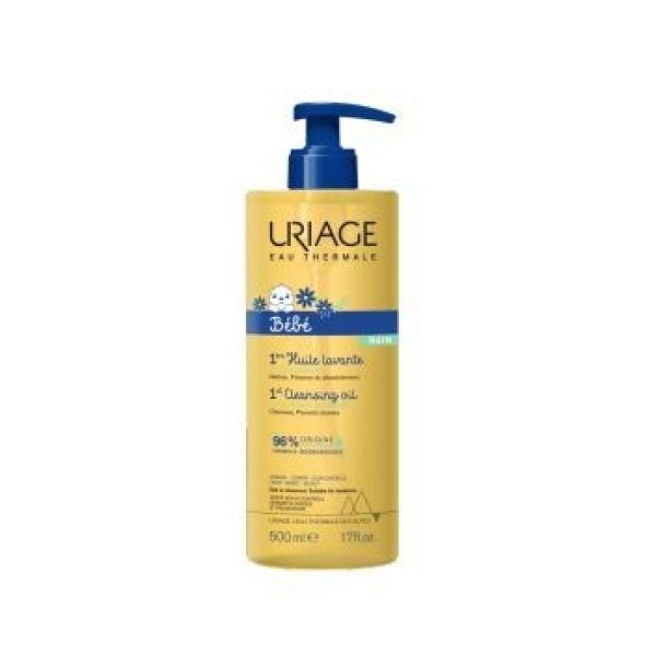 Uriage 1Er Huile Lavante- Nouvelle Formule Sans Silicone Nouveaux Ingredients Creme Flacon 500 Ml 1