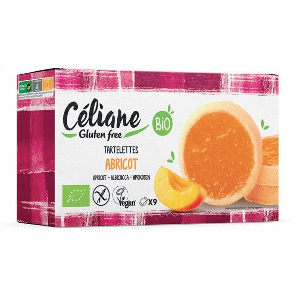 Les Recettes de Celiane - Tartelettes abricot BIO(x9) - 150 g