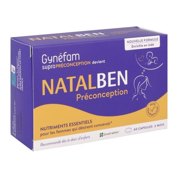 Natalben Preconception Capsule Boite 60