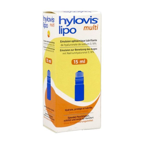 HYLOVIS LIPO MULTI flacon 15 ml