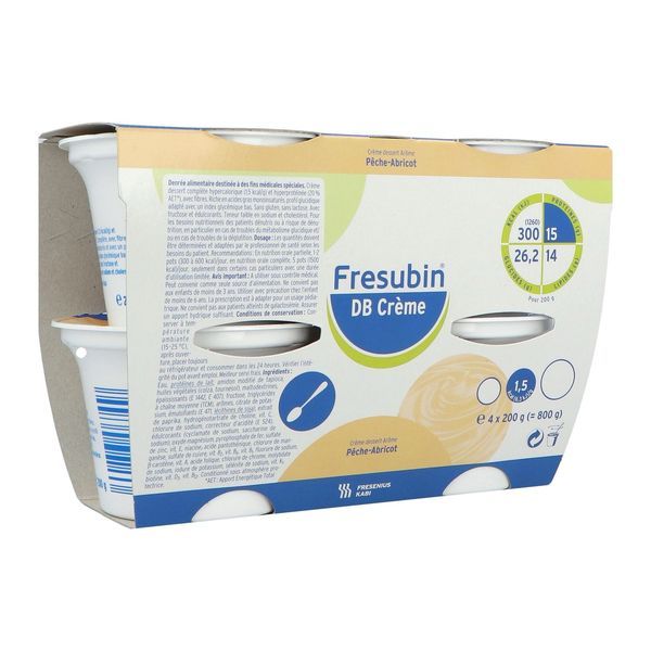 Db Cr Pot 200G Pech-Abricot X4