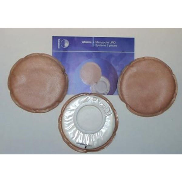 Alterna® mini poche absorbante - Boîte de 30 poches avec anneaux de fixation - diamètre 50 mm Référence: 028080