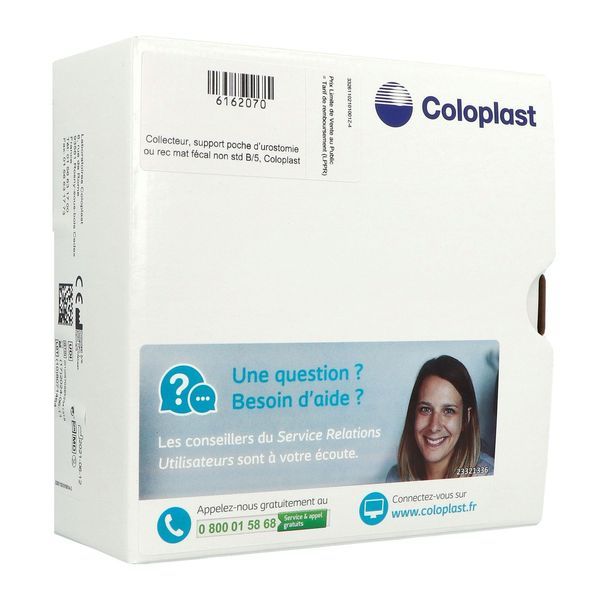 SENSURA CLICK SUPPORT HP Support porte-poche souple, Haute Protection, système 2 pièces, diamètre de l'anneau 50 mm (ref. 110210), bt 5