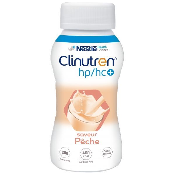 Clinutren Hphc+ Saveur Peche Liquide Bouteille 200 Ml 4