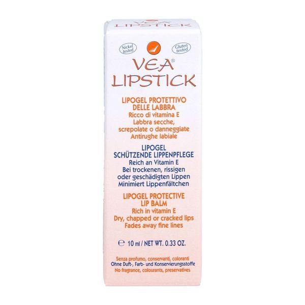 VEA LIPSTICK Baume labial protecteur riche en VEA (vitamine E acétate), tube 10 ml