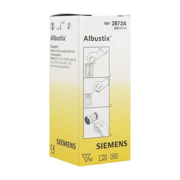 ALBUSTIX Autotest, bandelette réactive, bt 50