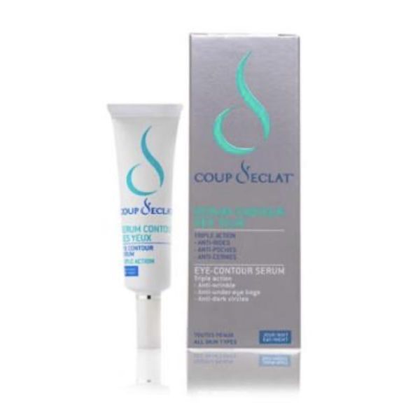 COUP D'ECLAT SERUM CONTOUR DES YEUX NUIT JOUR Sérum pour le contour des yeux, tube 15 ml