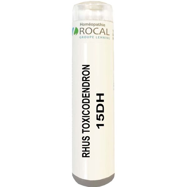 Rhus toxicodendron 15dh tube granules 4g rocal
