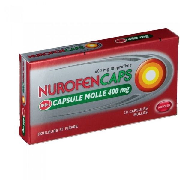NUROFENCAPS 400 mg capsule molle B/10