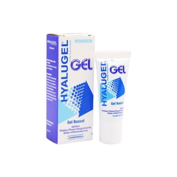 Hyalugel, gel buccal, tube de 20 ml