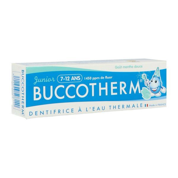 Dentifrice Junior 7-12 Ans 50Ml Menthe Douce Buccotherm