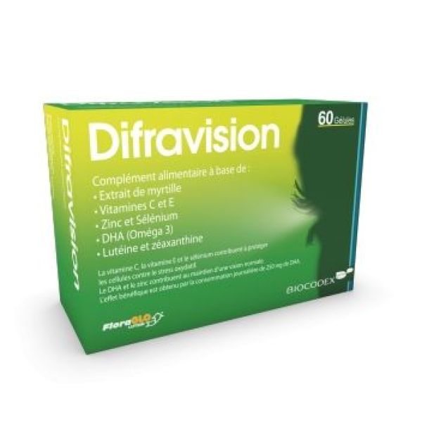 Difravision Anti Vieillissement Oculaire Gelule 60