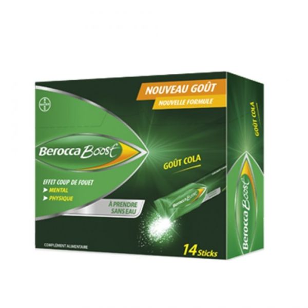 Beroccaboost Gout Cola Boite De 14 Sticks