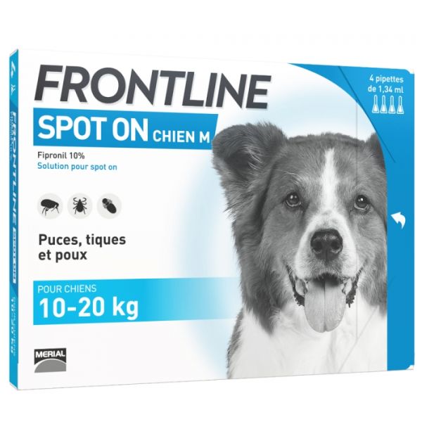 Frontline Spot-On Chien M (Pipette A Embout Secable) 1,34 Ml 4