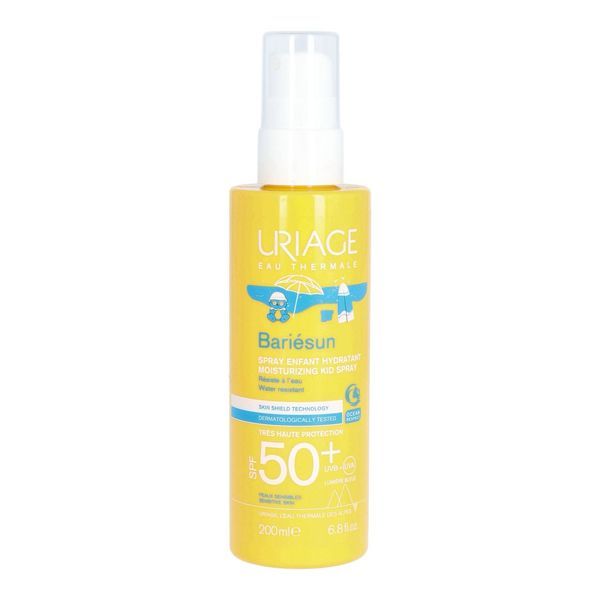 BARIESUN SPRAY ENFANT HYDRATANT SPF 50+ Spray solaire très haute protection, SPF 50+, spray 200 ml