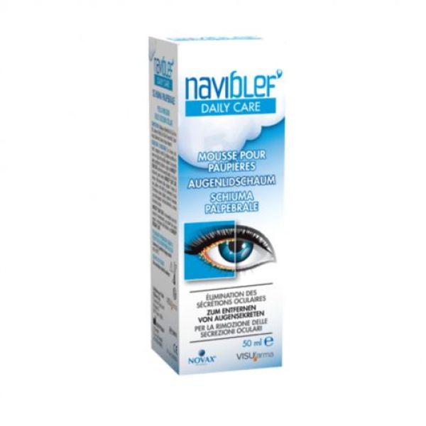 Novax Pharma Naviblef Daily Care Mousse Flacon 50 Ml 1