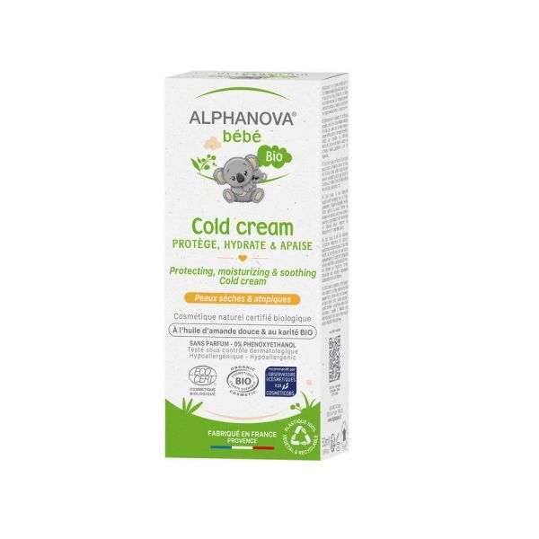 Alphanova Cold cream bébé Bio - 50 ml