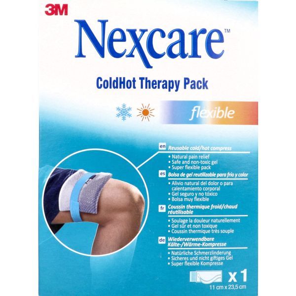 Coussin Thermique Reutilisable Coldhot Premium Super Flexible+Housse Microfibre Thinsulate Gel Boite 23,5*11 Cm 1