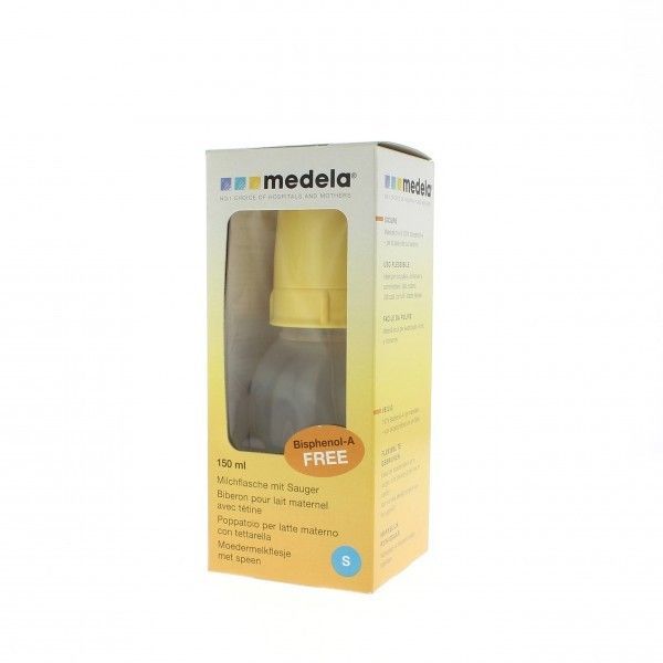 MEDELA Biberon complet 150 ml avec tétine (S)  Réf: 200.0597