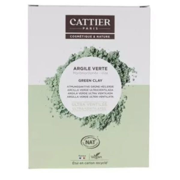 CATTIER ARGILE VERTE VRAC Argile verte ultraventilée, vrac, bt 250 g