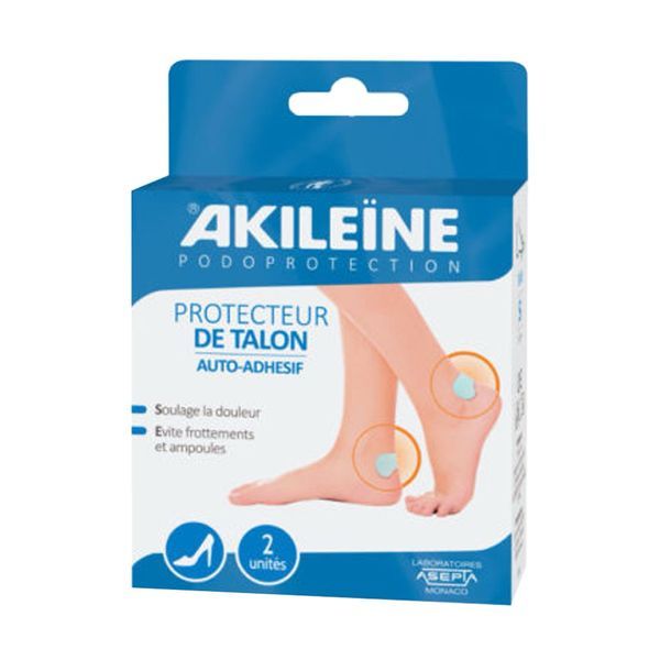 AKILEINE PODOPROTECTION PROTECTEUR Protecteur de talon en hydrogel, paire