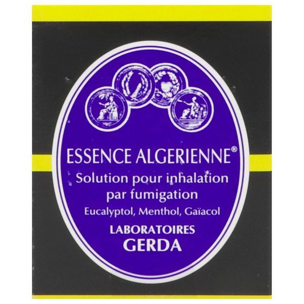 Essence Algerienne Solution Pour Inhalation 1 Flacon(S) En Verre De 20 Ml