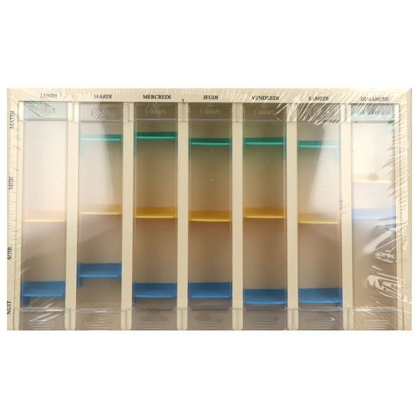 Pil 7 Pillulier Grand Modele Ref Distriphar 2186-2 1