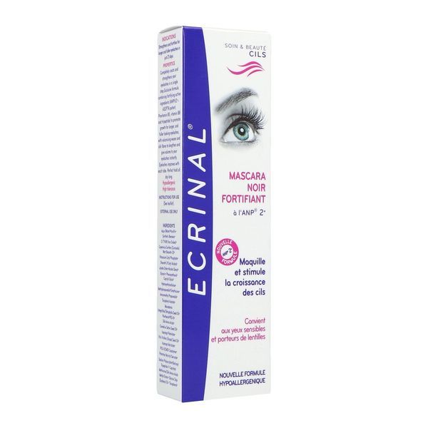 Ecrinal Mascara Noir Fortifiant A L Anp 2+ Creme Flacon 7 Ml 1